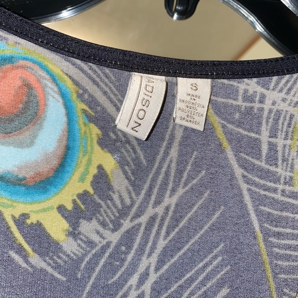 18. Madison Peacock Midi Dress - Picture 4 of 4